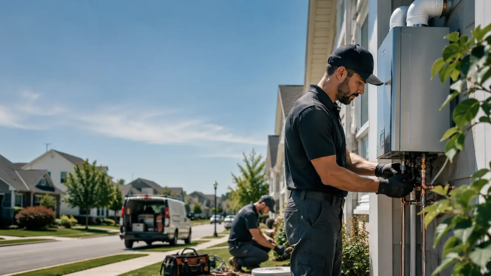 Tankless Water Heater Installation in Towson, MD